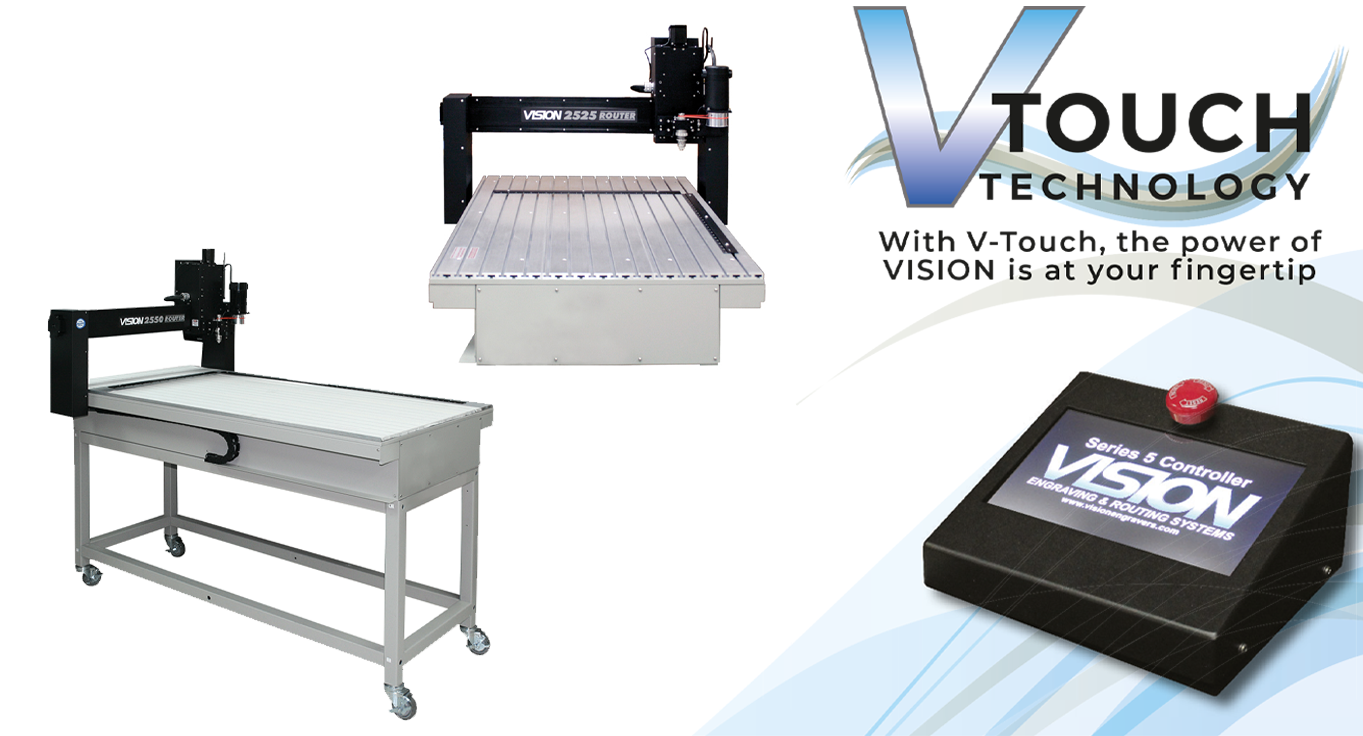 Vision Engraving and routing systems 25 serie